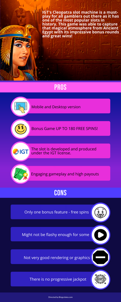 Juega a Cleopatra's Prize totalmente gratis en modo de prueba
